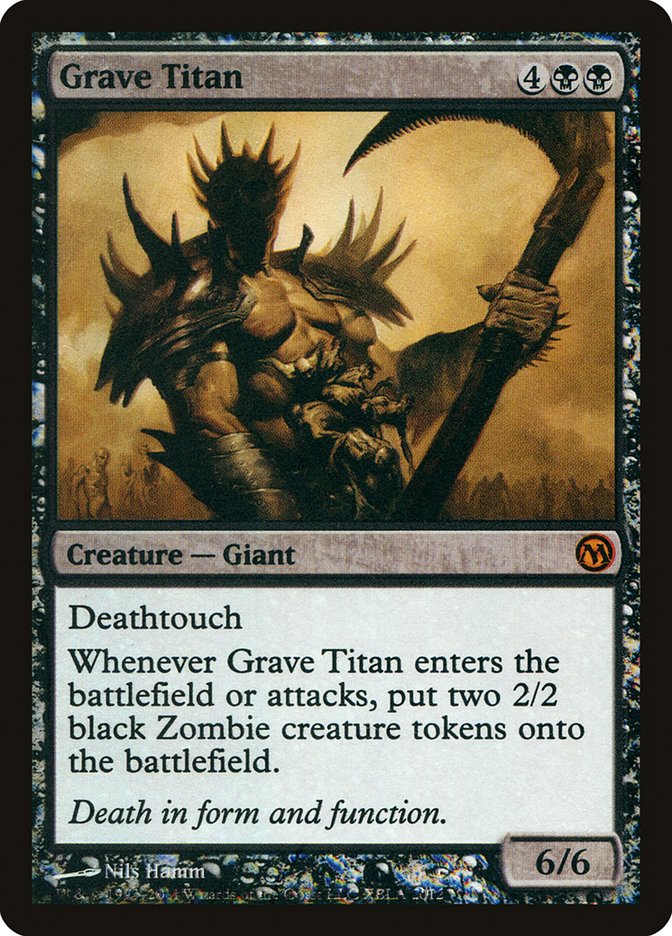Grave Titan (Duels of the Planeswalkers Promos) [Duels of the Planeswalkers Promos 2011] | Shuffle n Cut Hobbies & Games