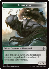 Copy // Elemental (0010) Double-Sided Token [Lorwyn Eclipsed Tokens] | Shuffle n Cut Hobbies & Games