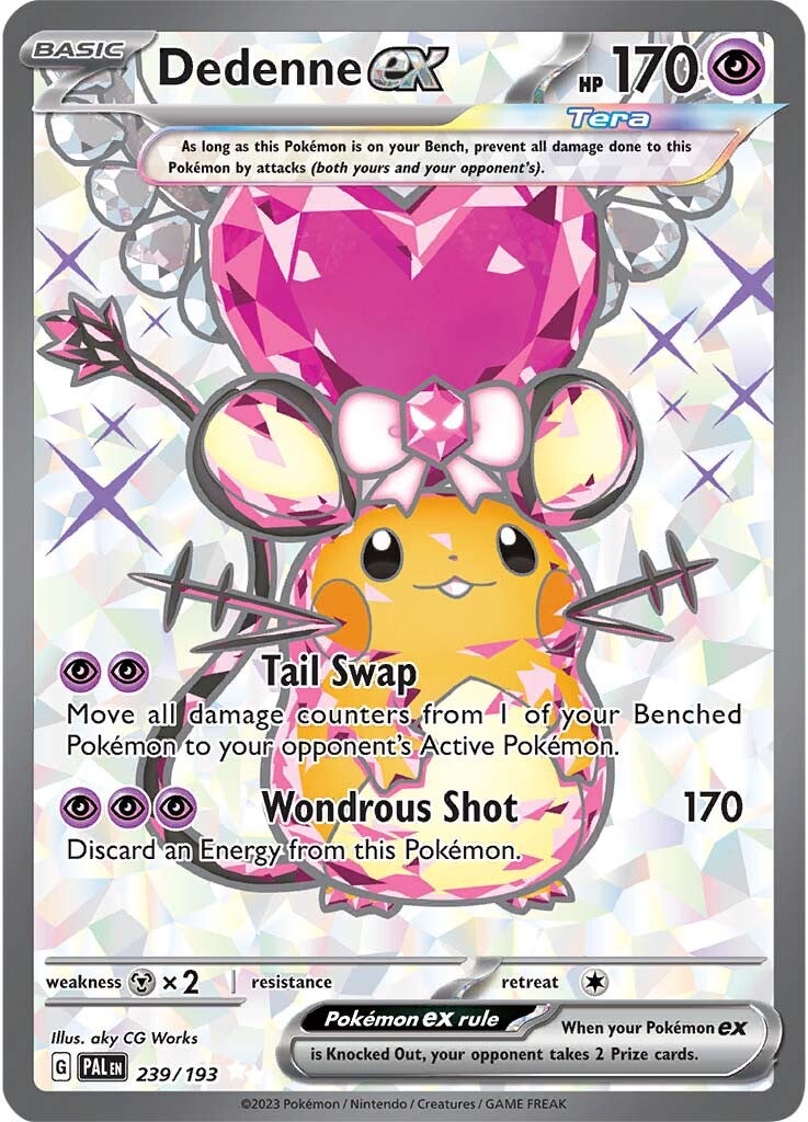 Dedenne ex (239/193) [Scarlet & Violet: Paldea Evolved] | Shuffle n Cut Hobbies & Games