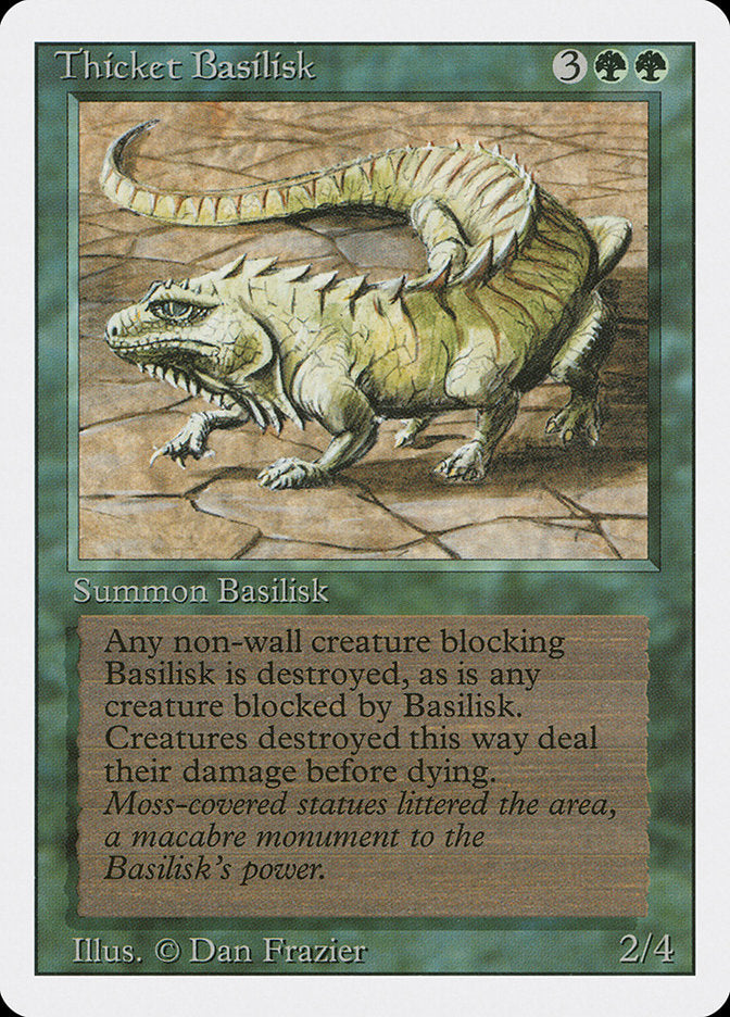 Thicket Basilisk [Revised Edition] | Shuffle n Cut Hobbies & Games