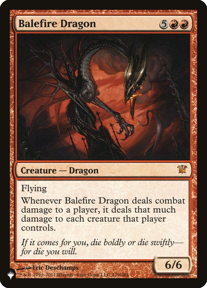 Balefire Dragon [The List] | Shuffle n Cut Hobbies & Games