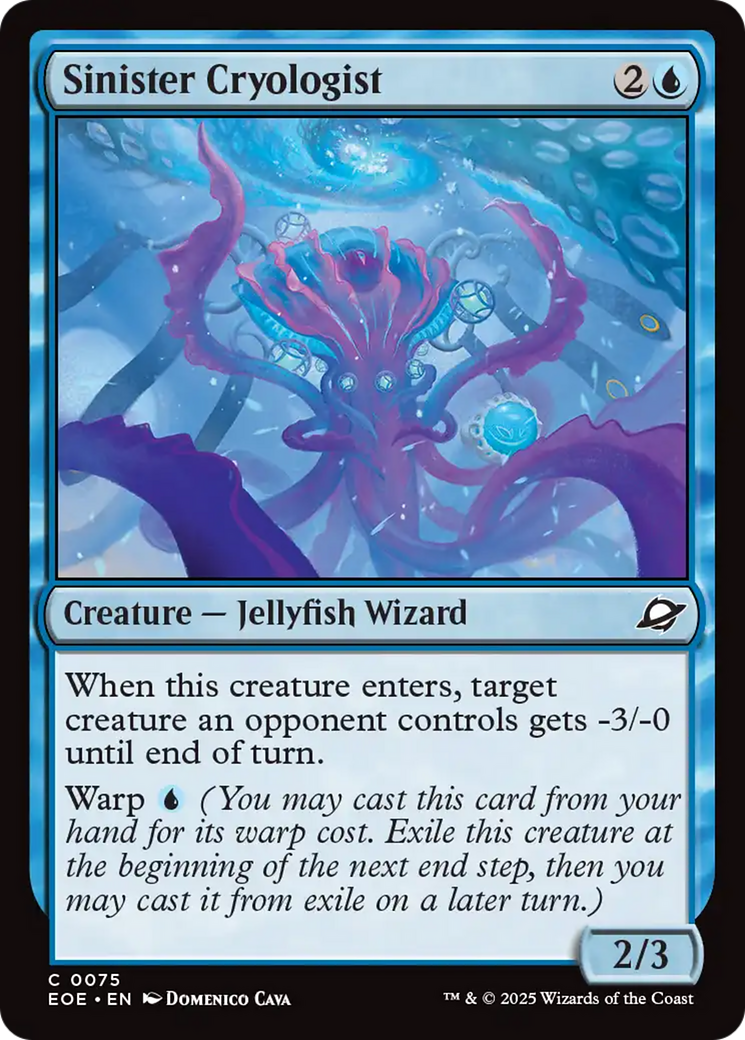 Sinister Cryologist [Edge of Eternities] | Shuffle n Cut Hobbies & Games
