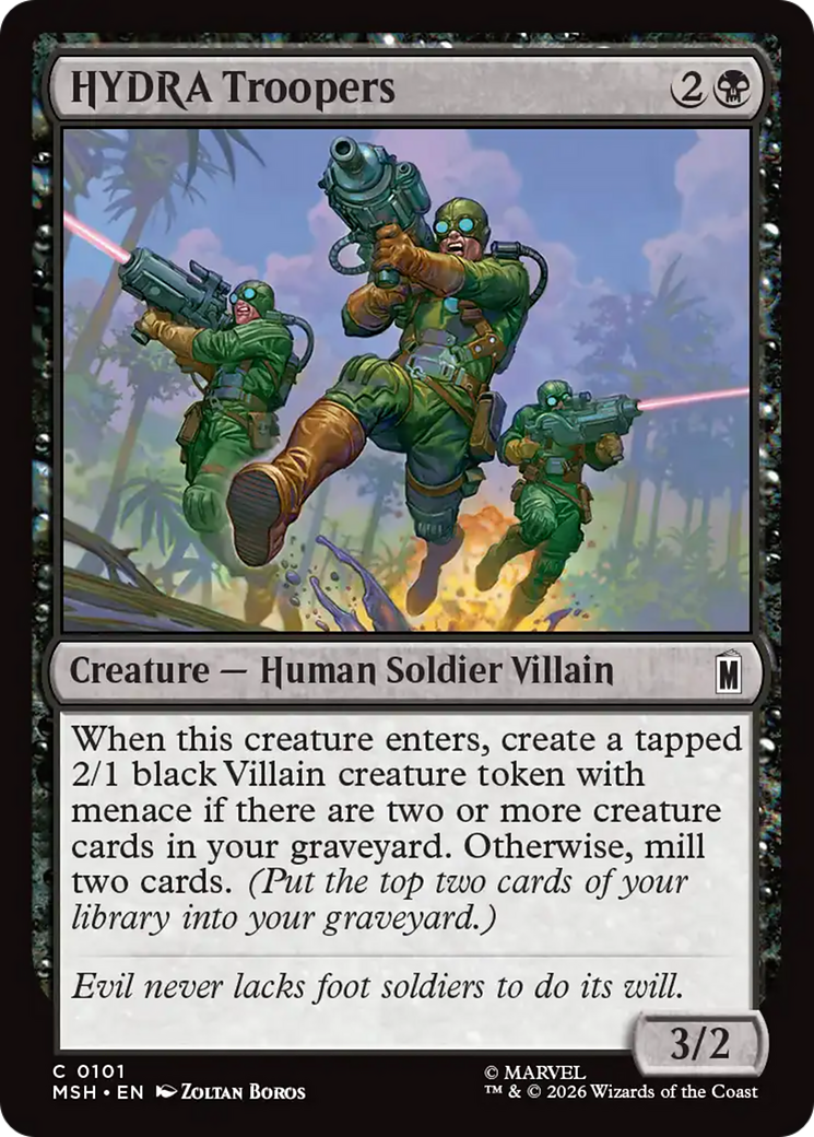 HYDRA Troopers [Marvel Super Heroes] | Shuffle n Cut Hobbies & Games