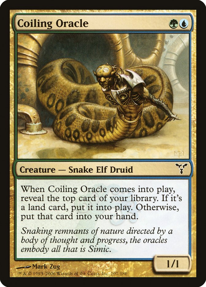 Coiling Oracle [Dissension] | Shuffle n Cut Hobbies & Games
