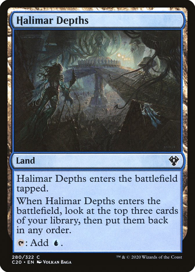 Halimar Depths [Commander 2020] | Shuffle n Cut Hobbies & Games
