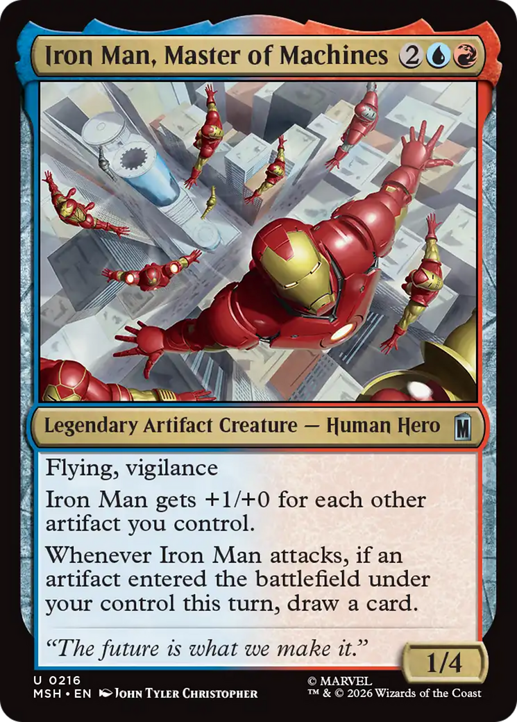 Iron Man, Master of Machines [Marvel Super Heroes] | Shuffle n Cut Hobbies & Games