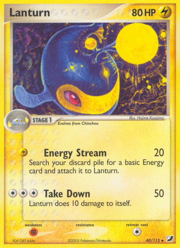 Lanturn (40/115) [EX: Unseen Forces] | Shuffle n Cut Hobbies & Games