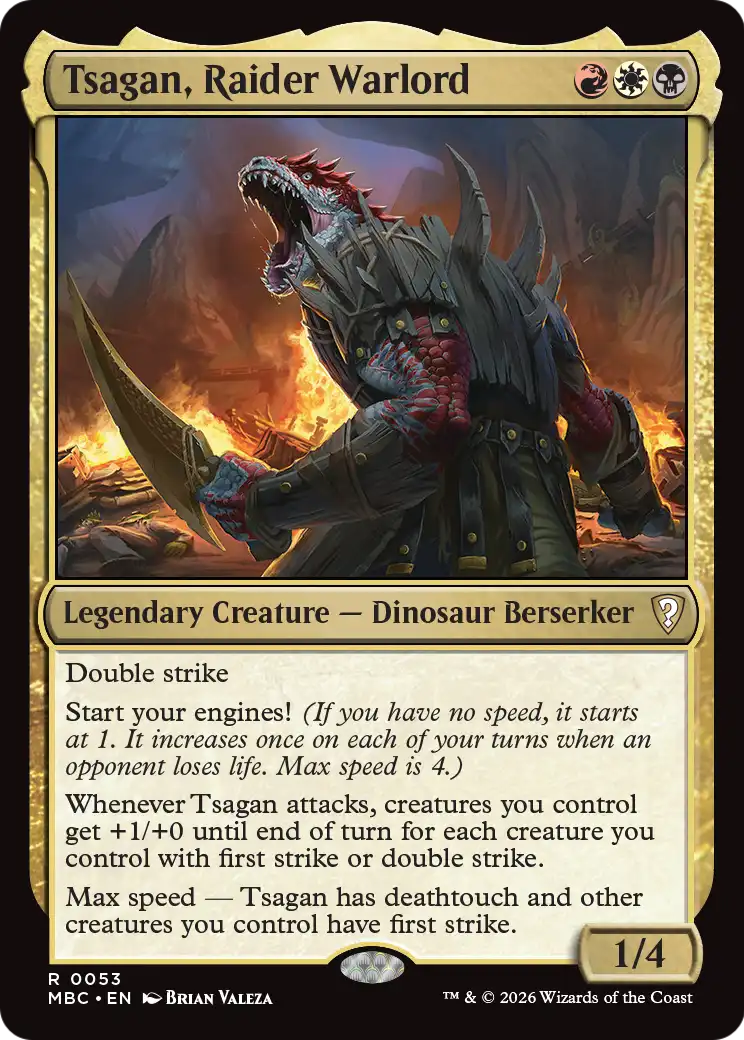 Tsagan, Raider Warlord [Mystery Booster: Commander Edition] | Shuffle n Cut Hobbies & Games