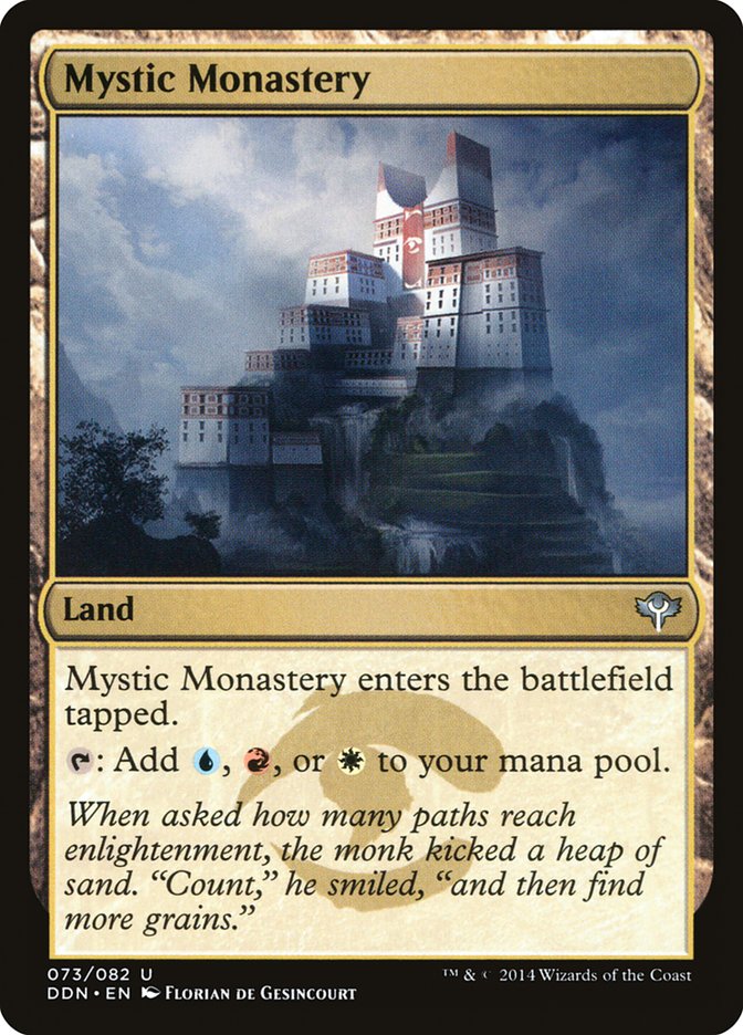 Mystic Monastery [Duel Decks: Speed vs. Cunning] | Shuffle n Cut Hobbies & Games