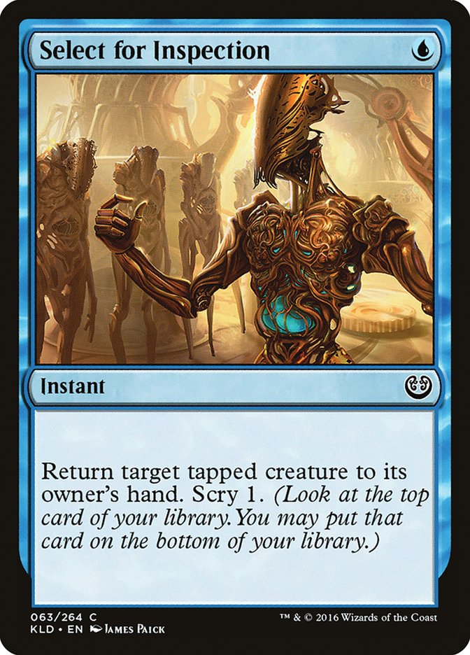 Select for Inspection [Kaladesh] | Shuffle n Cut Hobbies & Games