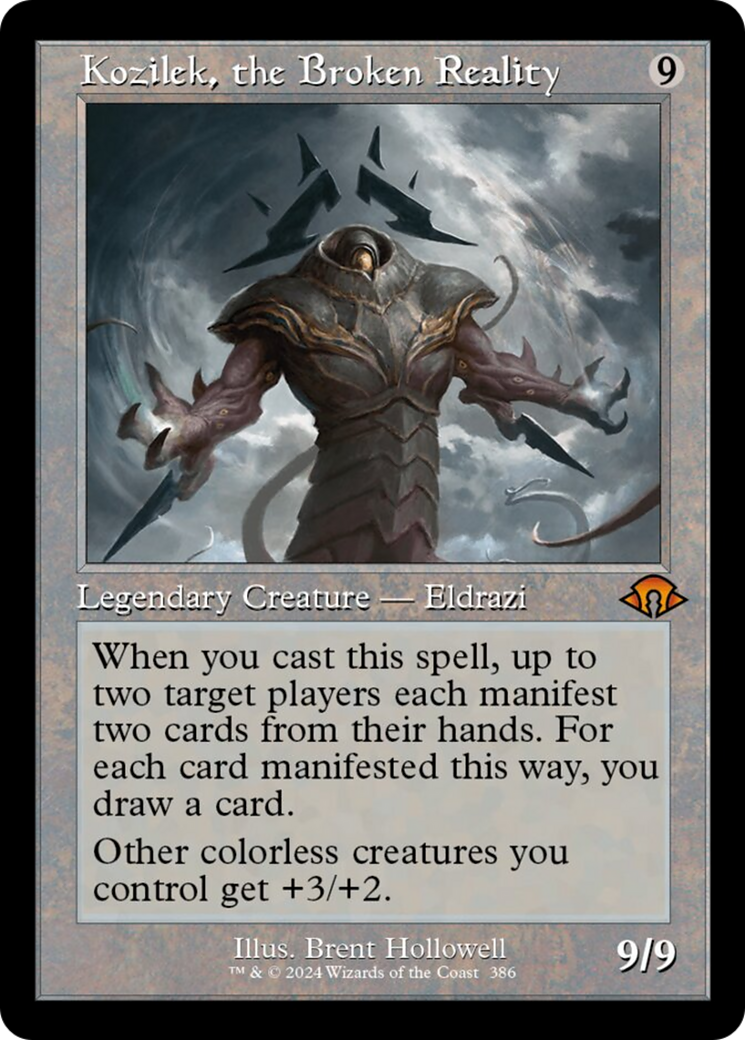 Kozilek, the Broken Reality (Retro) [Modern Horizons 3] | Shuffle n Cut Hobbies & Games