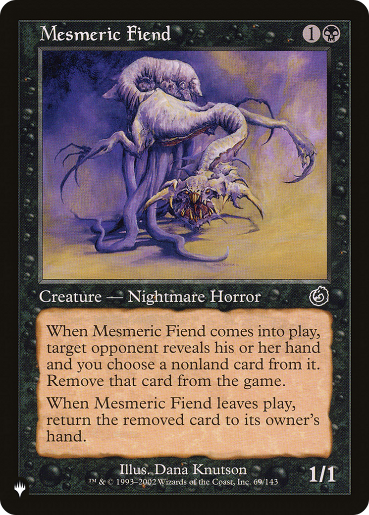 Mesmeric Fiend [The List] | Shuffle n Cut Hobbies & Games