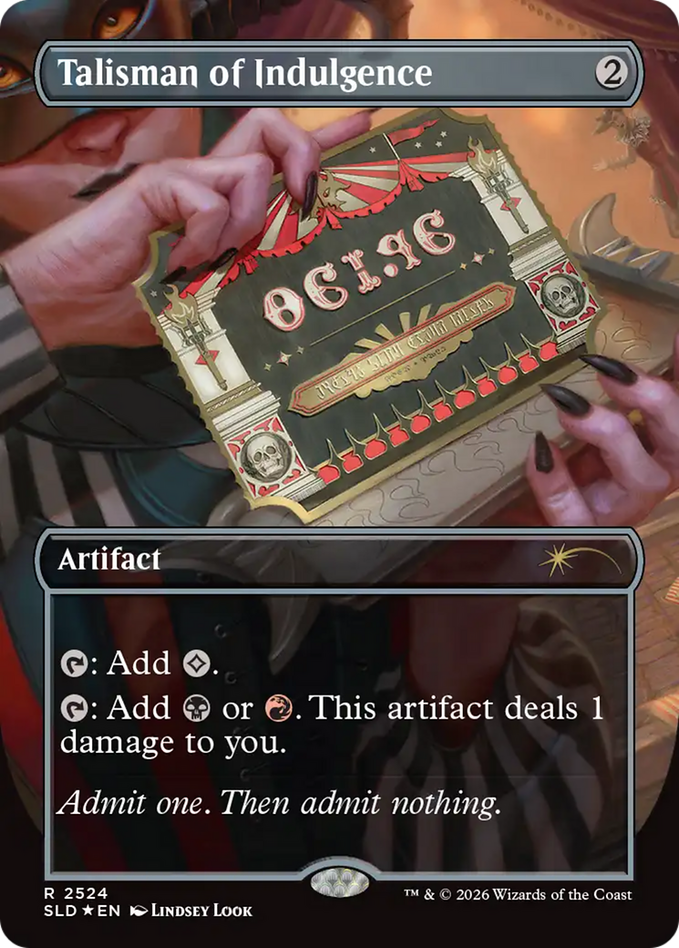 Talisman of Indulgence [Secret Lair Drop Series] | Shuffle n Cut Hobbies & Games