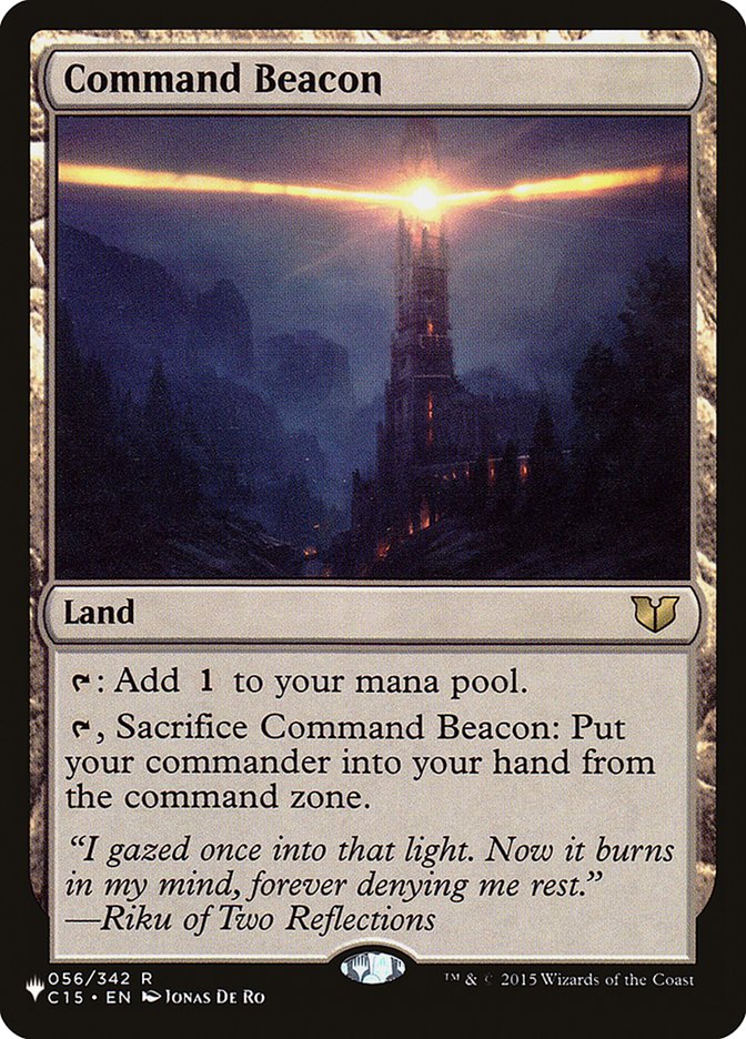 Command Beacon [The List] | Shuffle n Cut Hobbies & Games