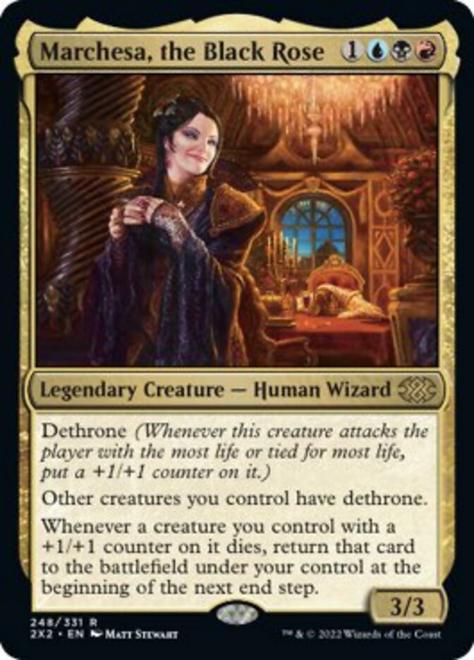 Marchesa, the Black Rose [Double Masters 2022] | Shuffle n Cut Hobbies & Games