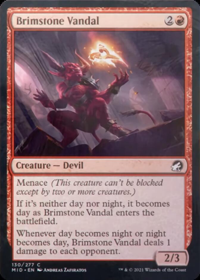 Brimstone Vandal [Innistrad: Midnight Hunt] | Shuffle n Cut Hobbies & Games