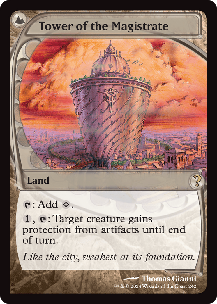 Tower of the Magistrate (Future Sight) [Mystery Booster 2] | Shuffle n Cut Hobbies & Games