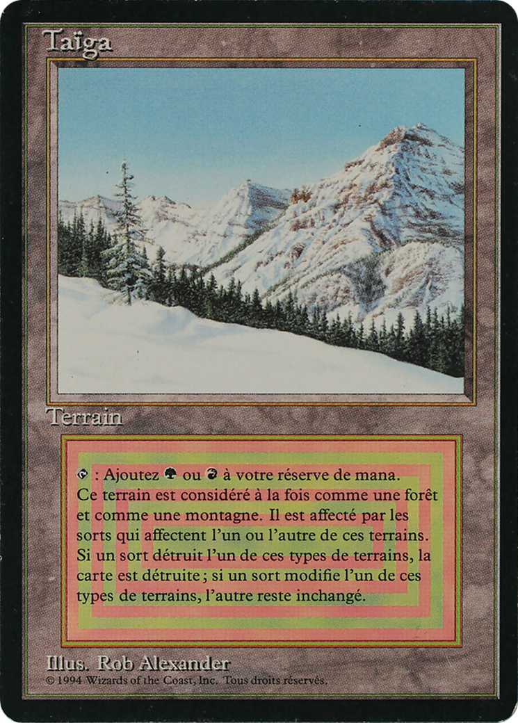 Taiga [Foreign Black Border] | Shuffle n Cut Hobbies & Games