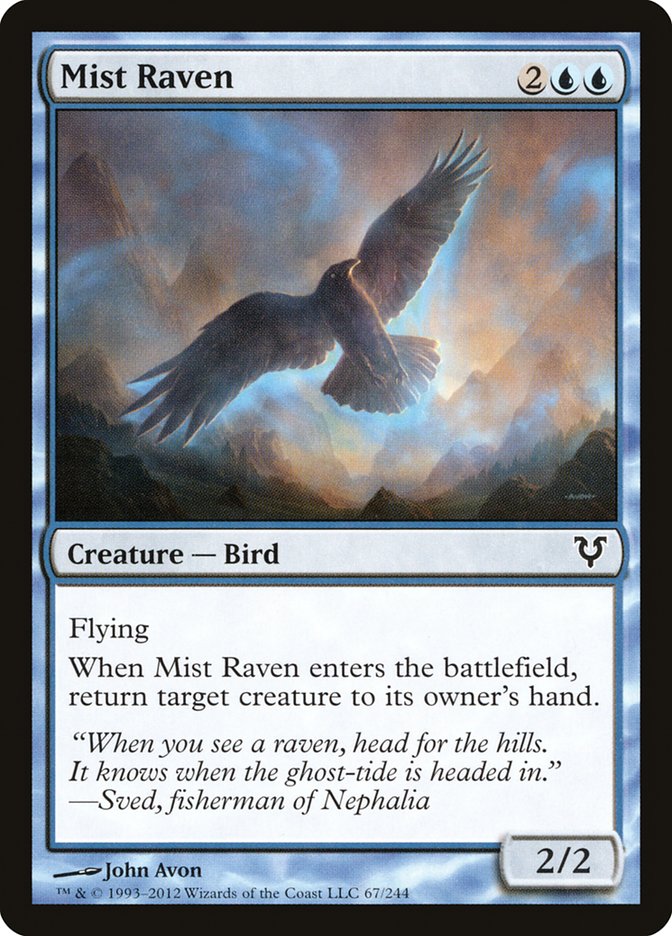 Mist Raven [Avacyn Restored] | Shuffle n Cut Hobbies & Games