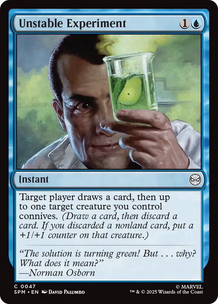 Unstable Experiment [Marvel's Spider-Man] | Shuffle n Cut Hobbies & Games