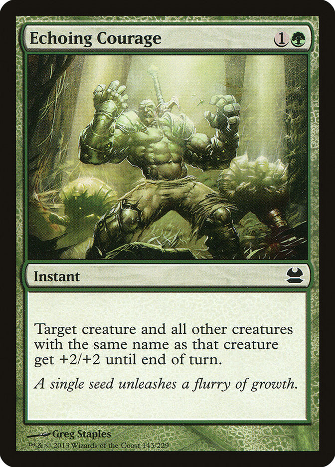 Echoing Courage [Modern Masters] | Shuffle n Cut Hobbies & Games