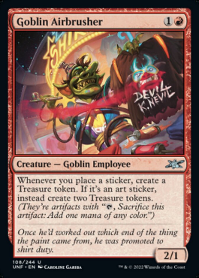 Goblin Airbrusher [Unfinity] | Shuffle n Cut Hobbies & Games