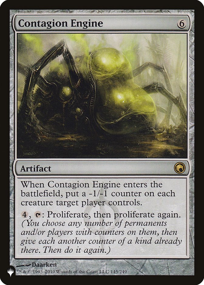 Contagion Engine [The List] | Shuffle n Cut Hobbies & Games