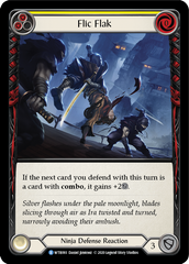 Flic Flak (Yellow) [U-WTR093] (Welcome to Rathe Unlimited)  Unlimited Rainbow Foil | Shuffle n Cut Hobbies & Games