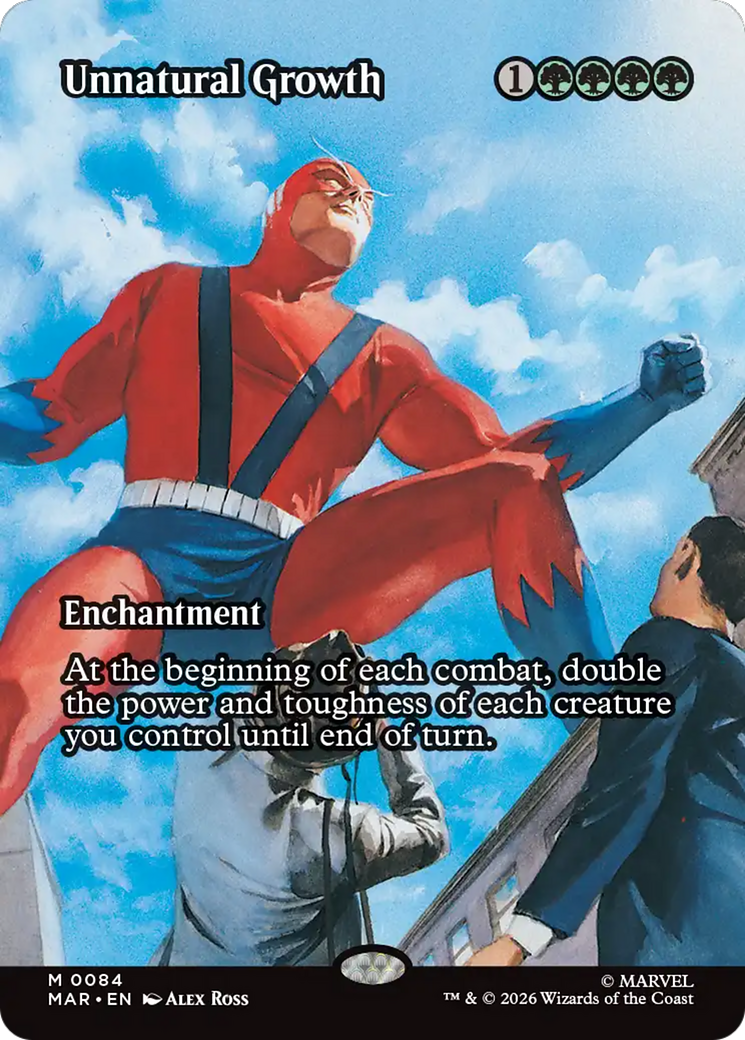 Unnatural Growth (Borderless) [Marvel Universe: Eternal-Legal] | Shuffle n Cut Hobbies & Games
