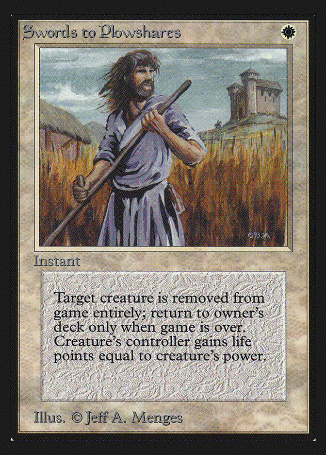 Swords to Plowshares [International Collectors' Edition] | Shuffle n Cut Hobbies & Games
