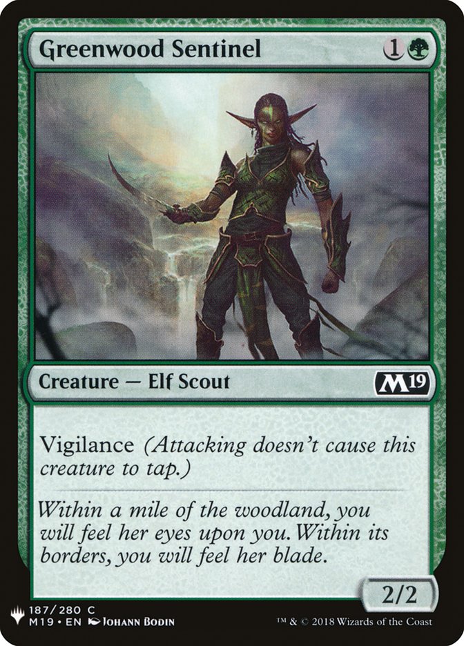 Greenwood Sentinel [Mystery Booster] | Shuffle n Cut Hobbies & Games
