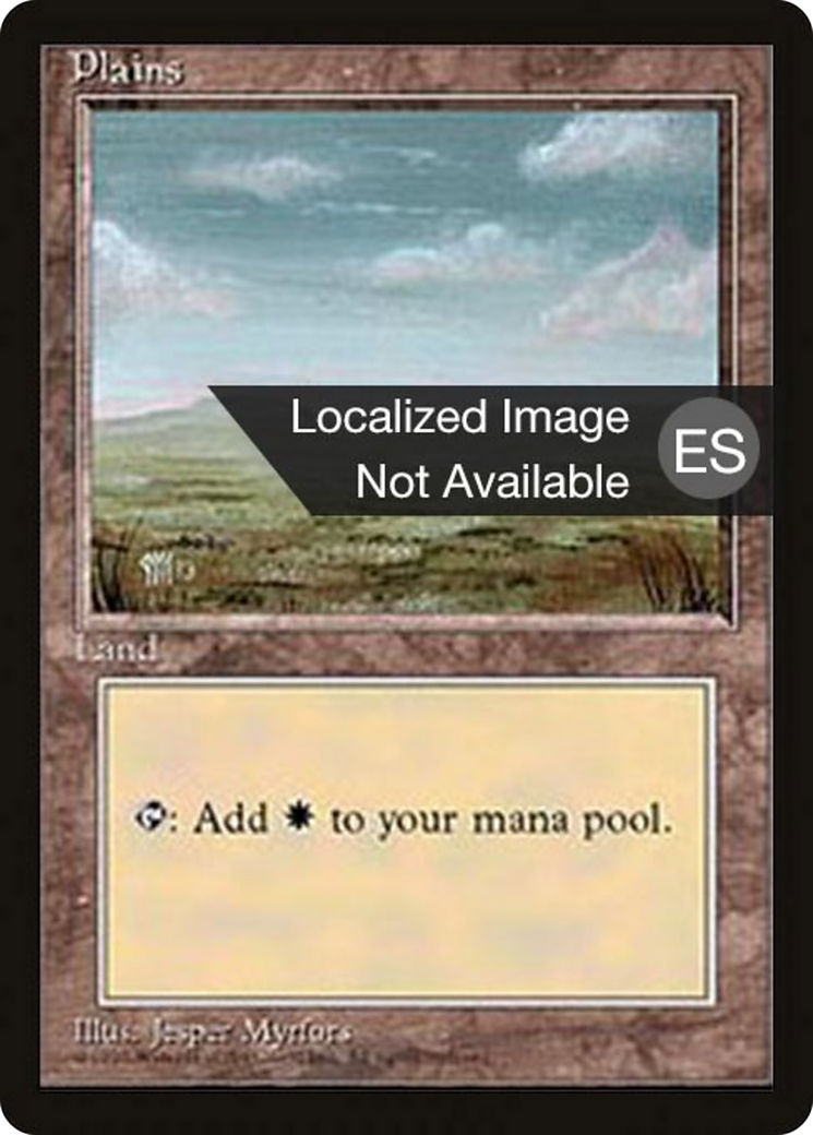 Plains (C) [Fourth Edition (Foreign Black Border)] | Shuffle n Cut Hobbies & Games