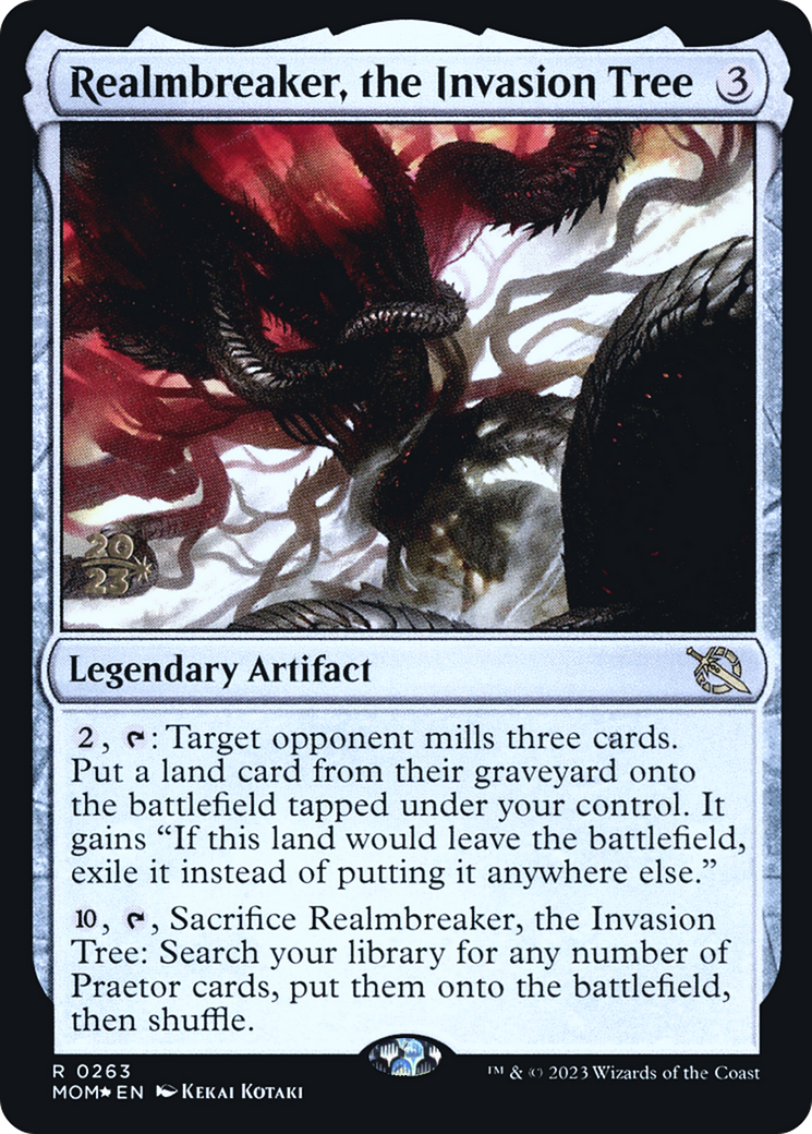 Realmbreaker, the Invasion Tree [March of the Machine Prerelease Promos] | Shuffle n Cut Hobbies & Games