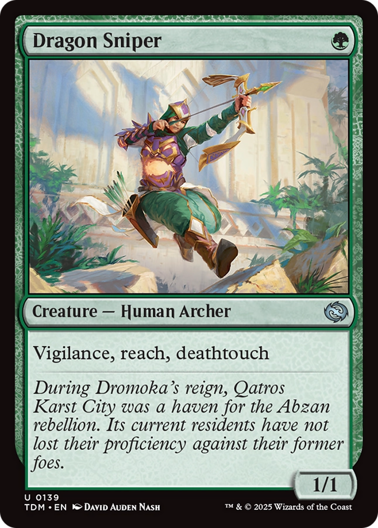 Dragon Sniper [Tarkir: Dragonstorm] | Shuffle n Cut Hobbies & Games