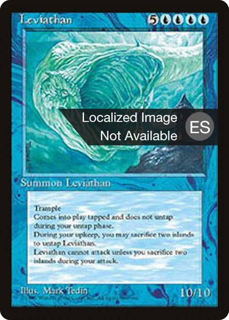 Leviathan [Fourth Edition Foreign Black Border] | Shuffle n Cut Hobbies & Games