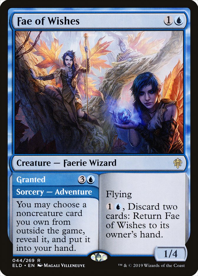 Fae of Wishes // Granted [Throne of Eldraine] | Shuffle n Cut Hobbies & Games