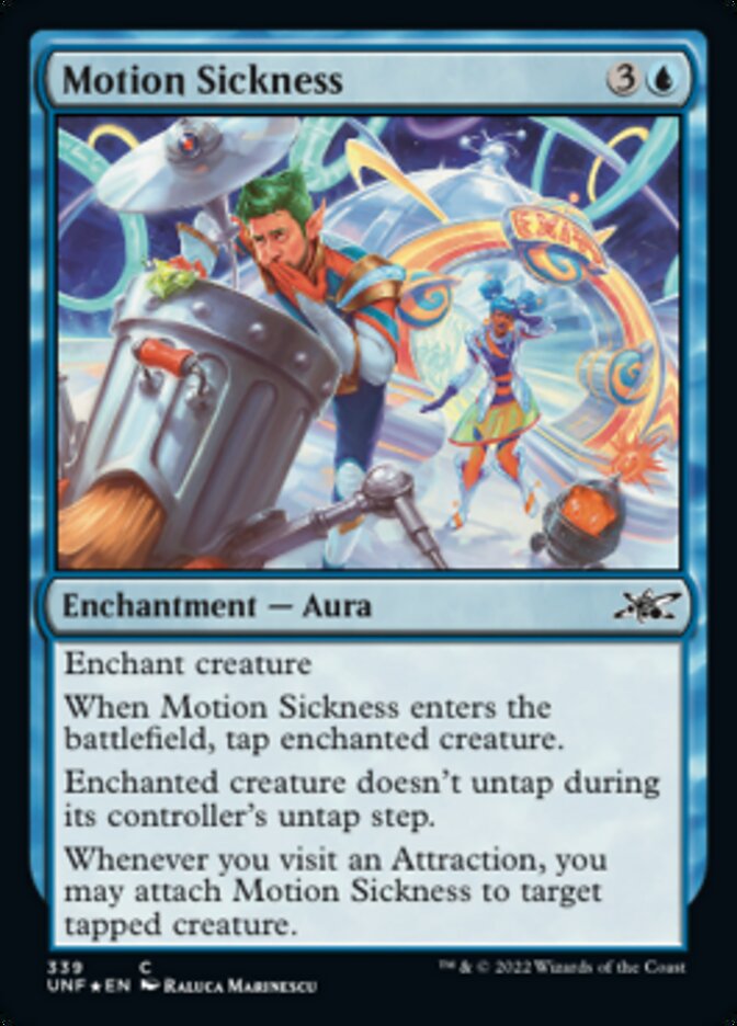 Motion Sickness (Galaxy Foil) [Unfinity] | Shuffle n Cut Hobbies & Games