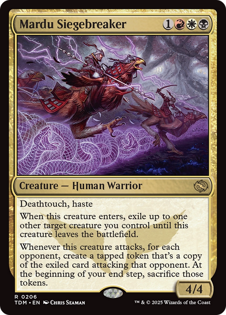 Mardu Siegebreaker [Tarkir: Dragonstorm] | Shuffle n Cut Hobbies & Games