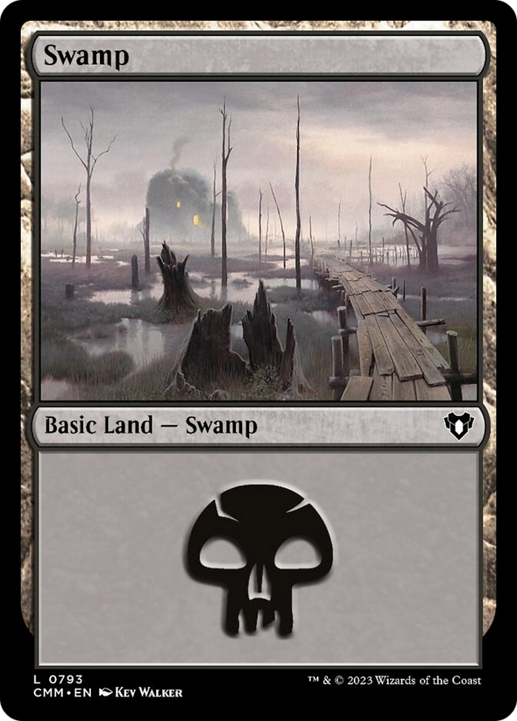 Swamp (793) [Commander Masters] | Shuffle n Cut Hobbies & Games