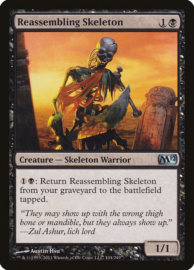 Reassembling Skeleton [Magic 2012] | Shuffle n Cut Hobbies & Games