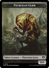 Eldrazi // Phyrexian Germ Double-Sided Token [Commander Masters Tokens] | Shuffle n Cut Hobbies & Games