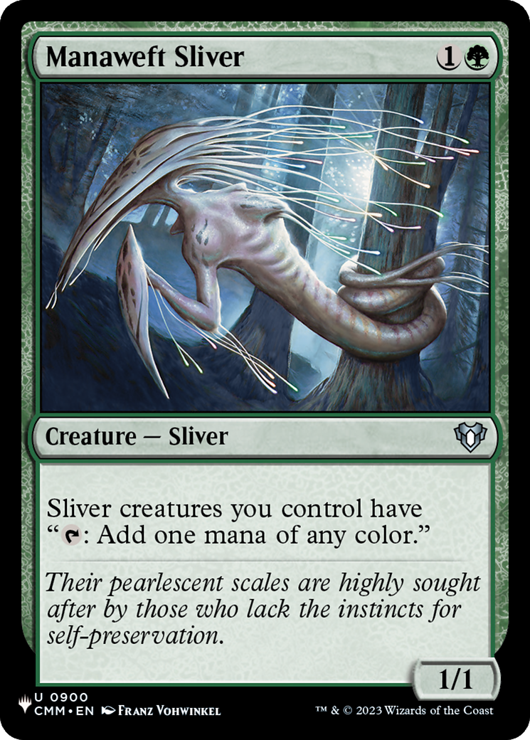 Manaweft Sliver (CMM) [The List] | Shuffle n Cut Hobbies & Games