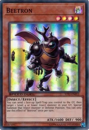 Beetron [STP2-EN012] Super Rare | Shuffle n Cut Hobbies & Games