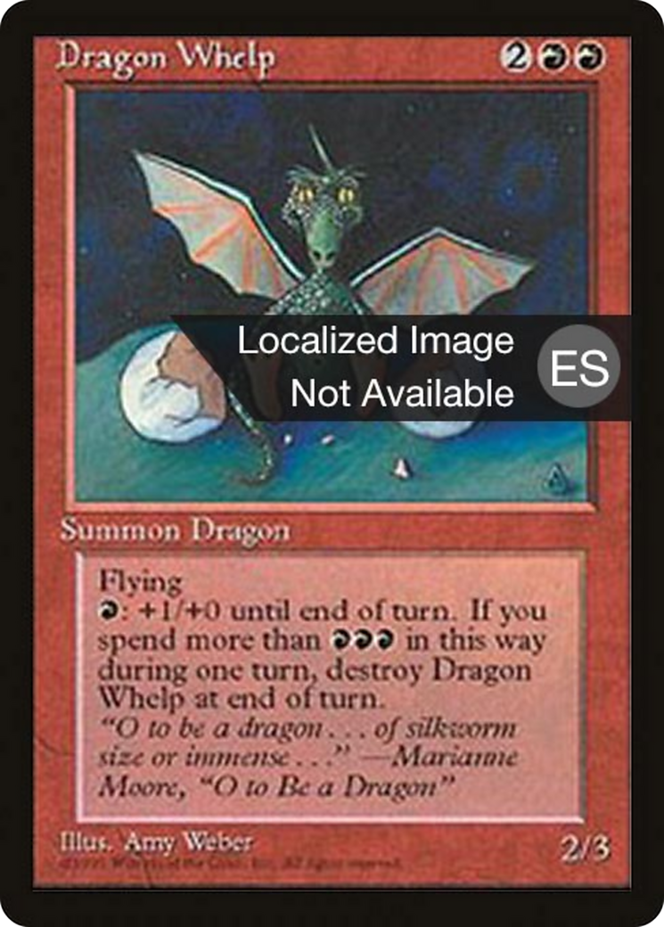 Dragon Whelp [Fourth Edition Foreign Black Border] | Shuffle n Cut Hobbies & Games