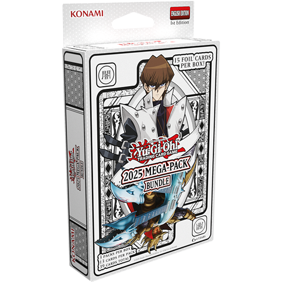 Yugioh 2025 Mega Pack 3 Pack Tuckbox | Shuffle n Cut Hobbies & Games