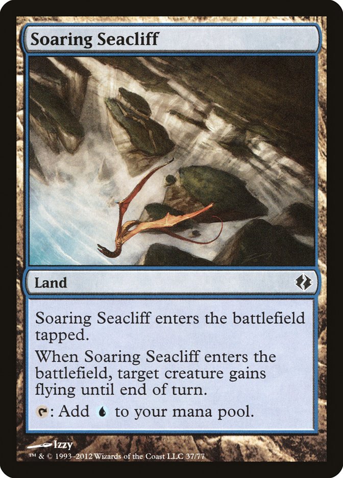 Soaring Seacliff [Duel Decks: Venser vs. Koth] | Shuffle n Cut Hobbies & Games