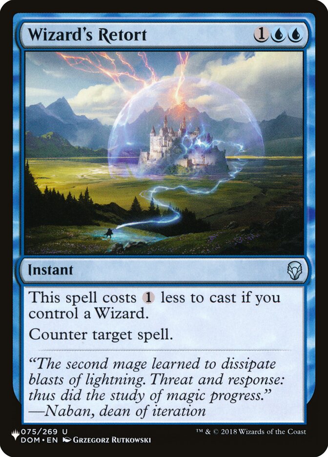 Wizard's Retort [The List] | Shuffle n Cut Hobbies & Games
