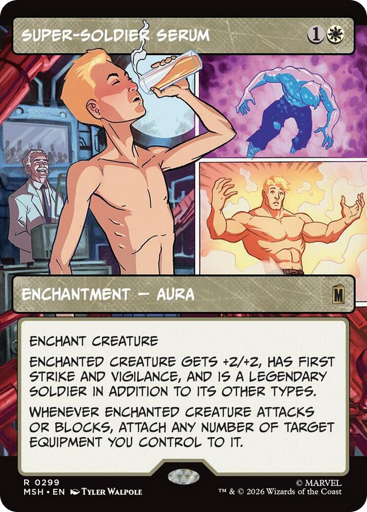 Super-Soldier Serum (Borderless) [Marvel Super Heroes] | Shuffle n Cut Hobbies & Games