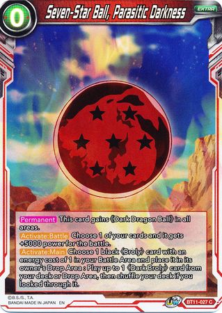 Seven-Star Ball, Parasitic Darkness (BT11-027) [Vermilion Bloodline 2nd Edition] | Shuffle n Cut Hobbies & Games
