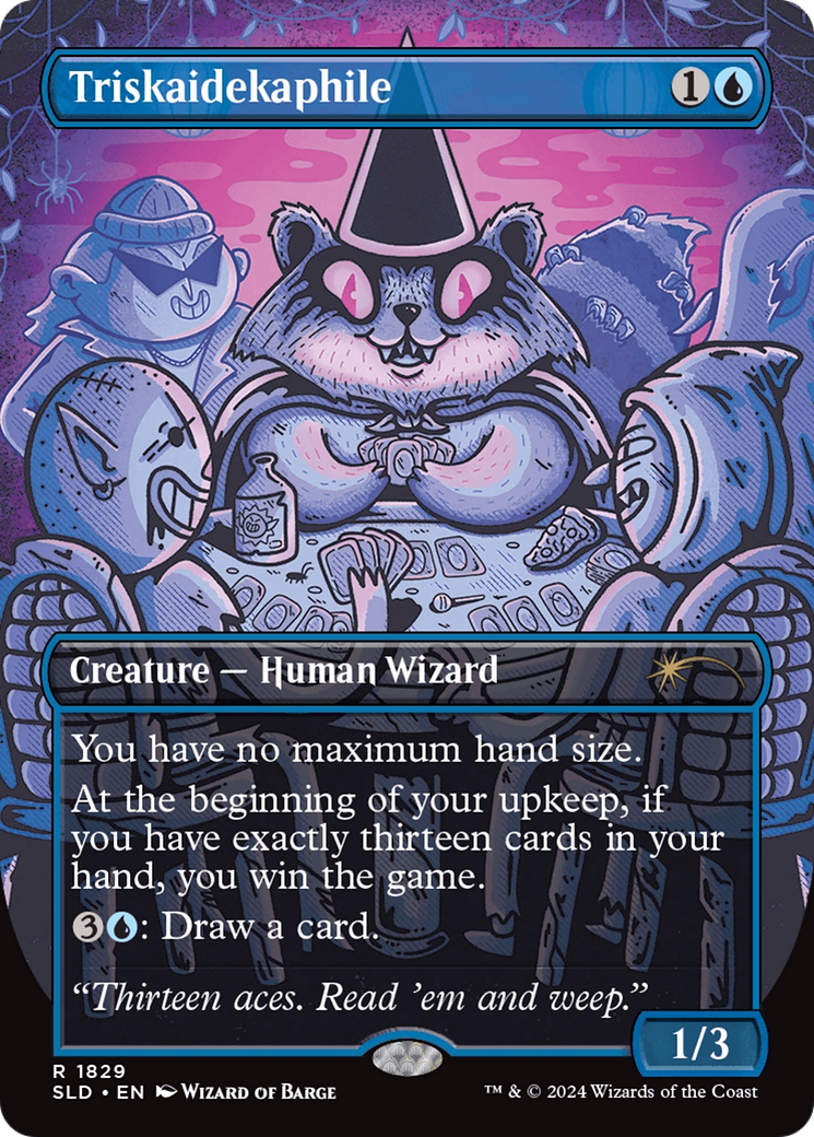Triskaidekaphile (Rainbow Foil) [Secret Lair Drop Series] | Shuffle n Cut Hobbies & Games